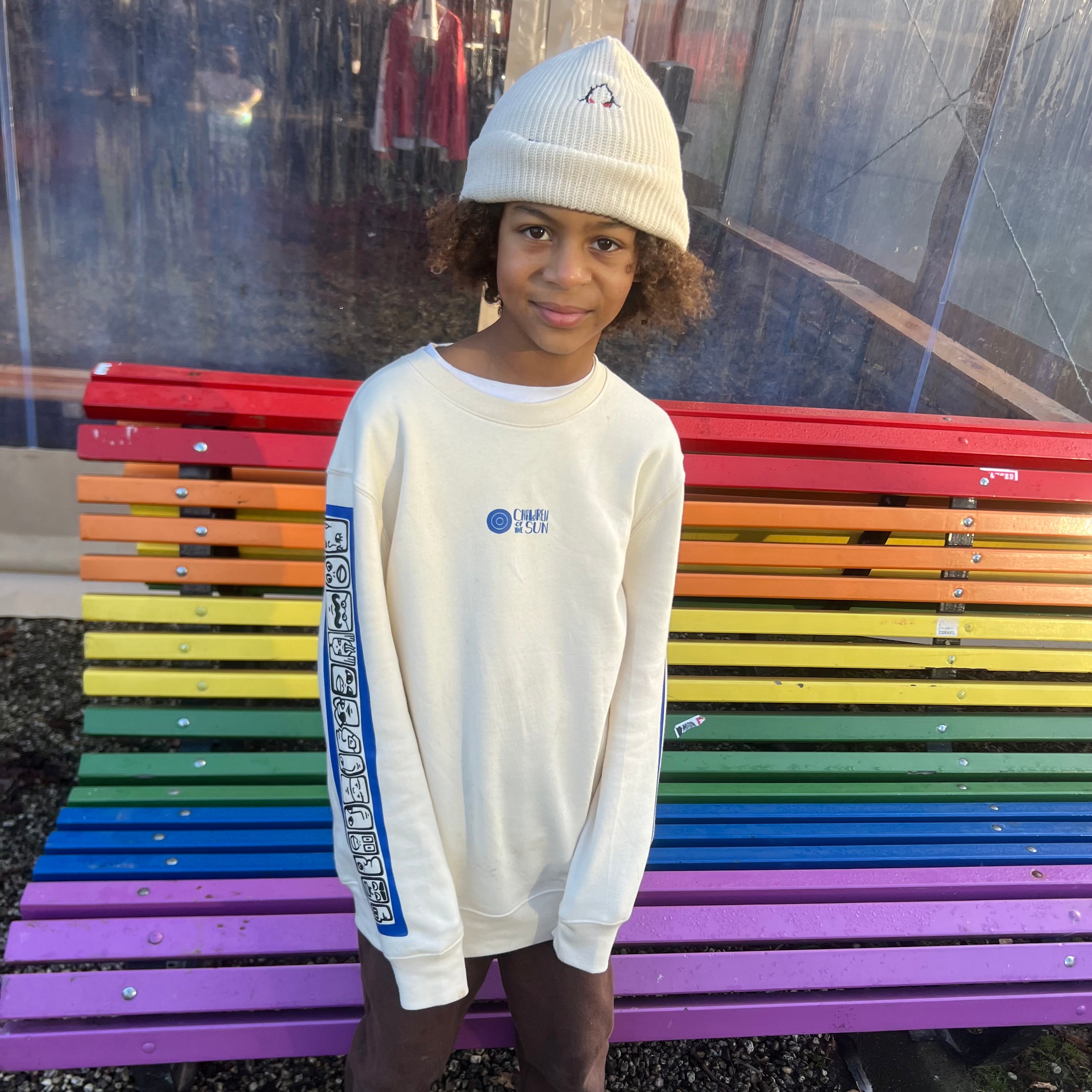 CABEÇAS mini sweater