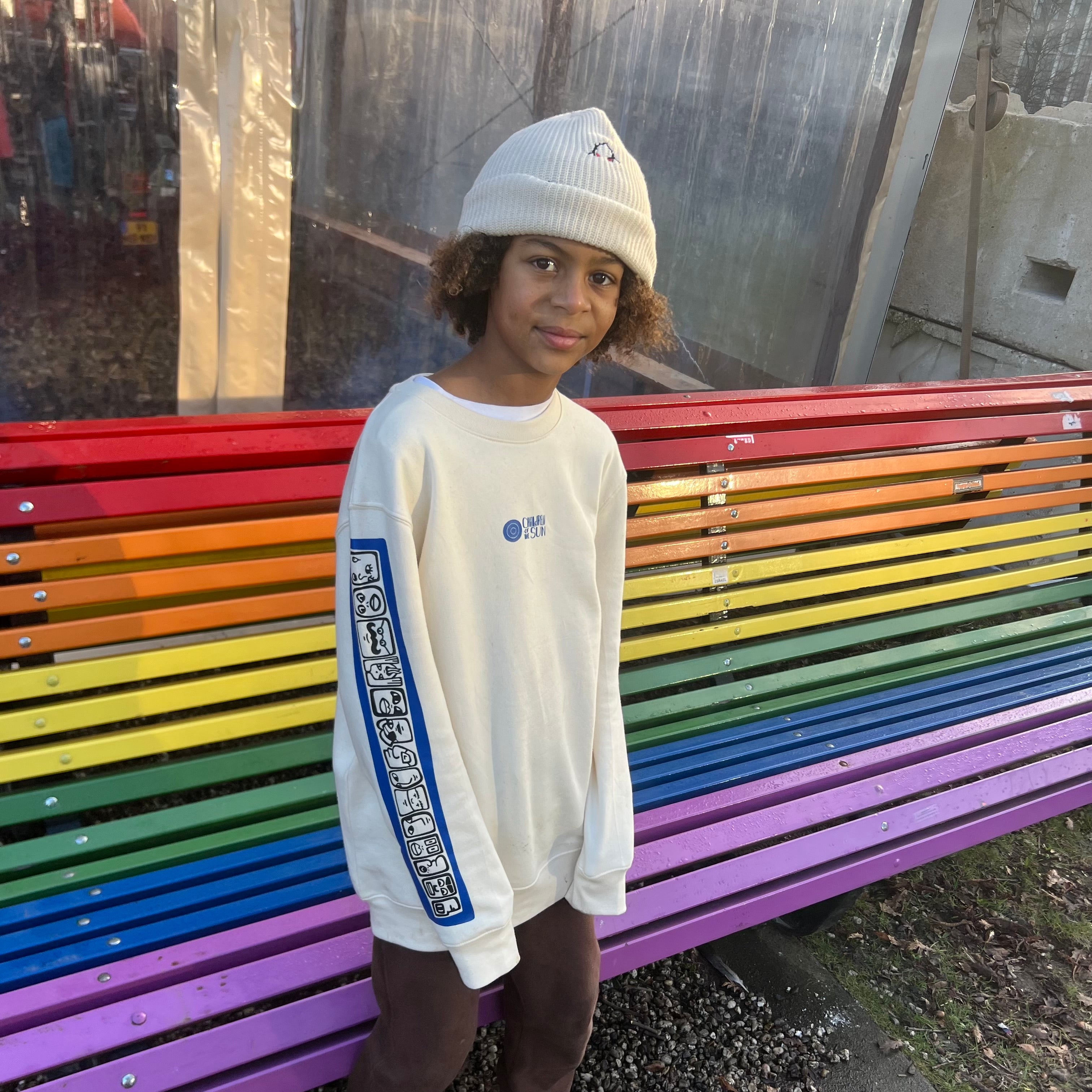 CABEÇAS mini sweater