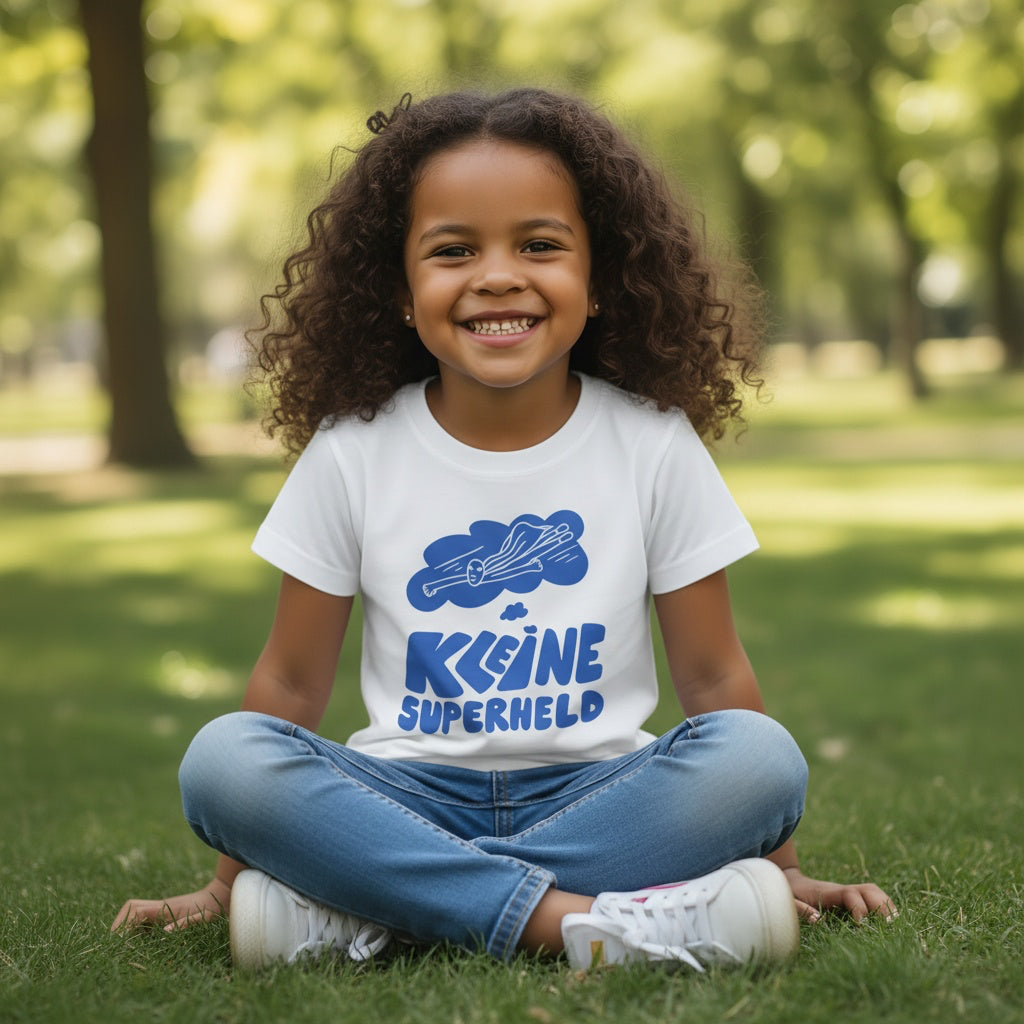 Kindershirt kleine superheld