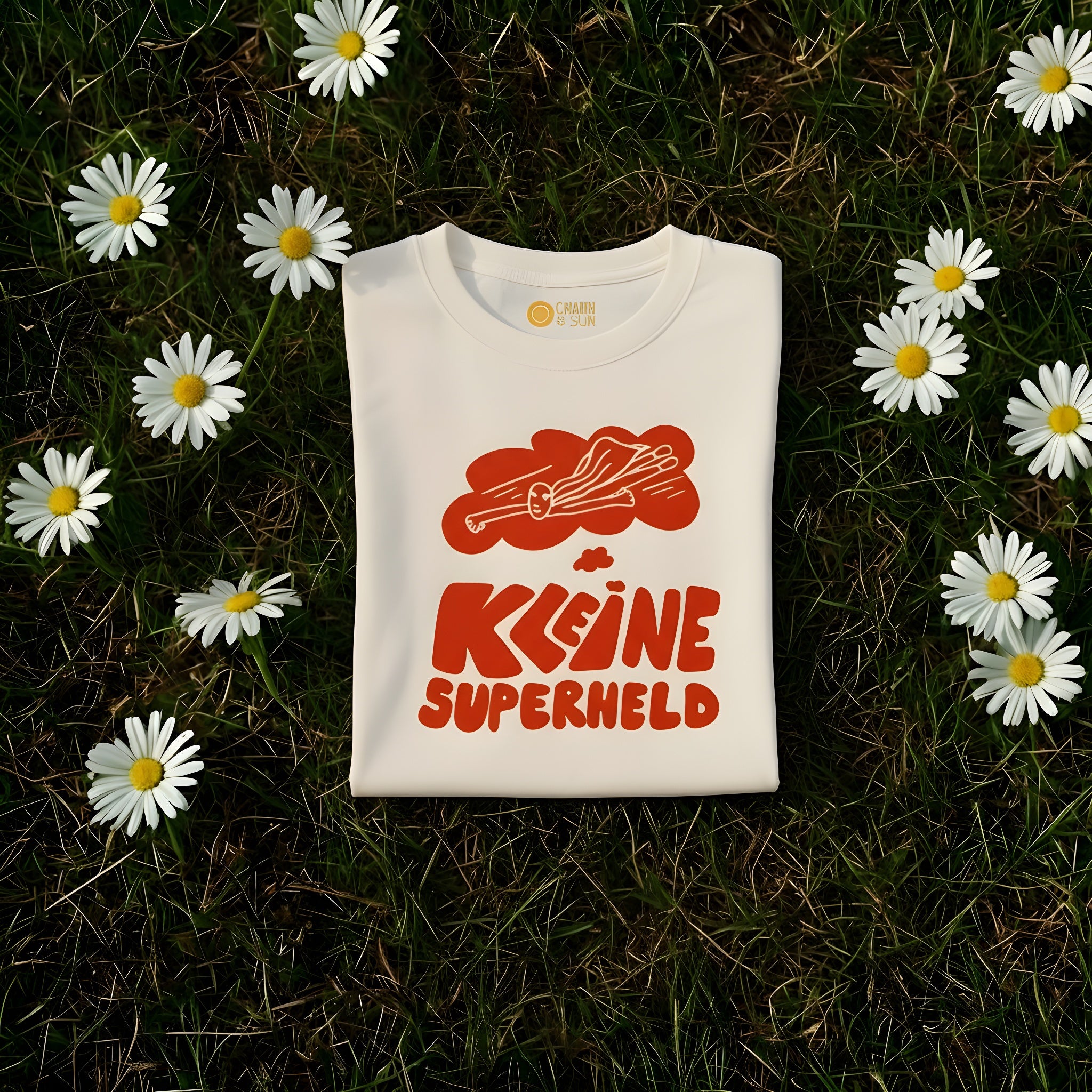 Kindershirt kleine superheld
