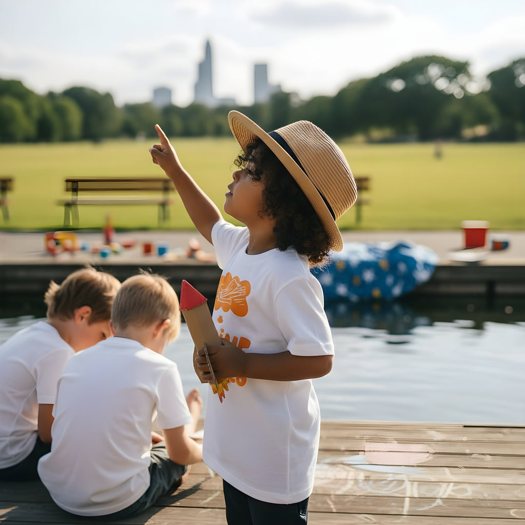 Kindershirt kleine superheld