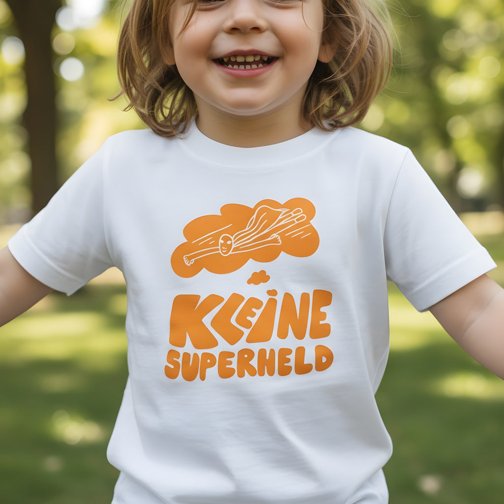 Kindershirt kleine superheld